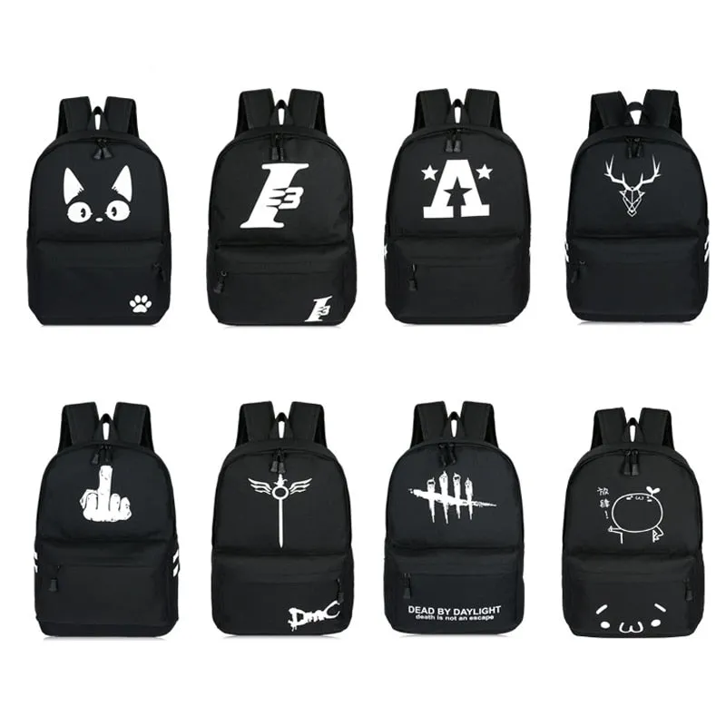 2022 School Backpacks For Teenage Boy / Girls - Luminous Cartoon Bag