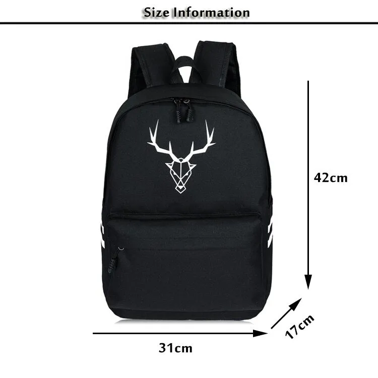 2022 School Backpacks For Teenage Boy / Girls - Luminous Cartoon Bag