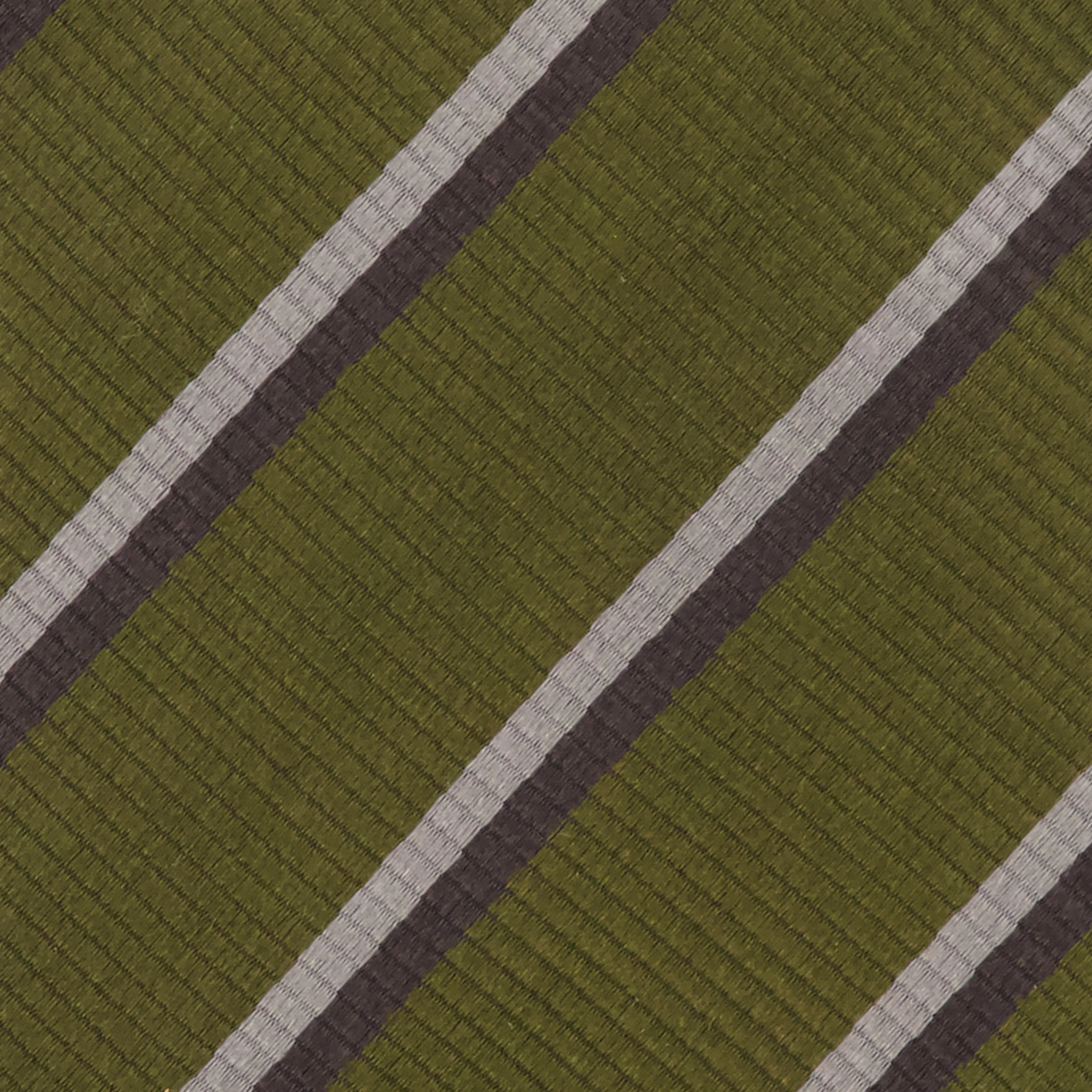 Ainsley Repp Stripe Olive Tie