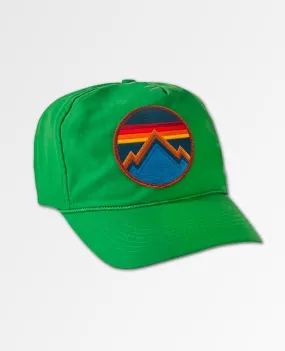 All Seasons Vintage Nylon Trucker Hat Kelly Green