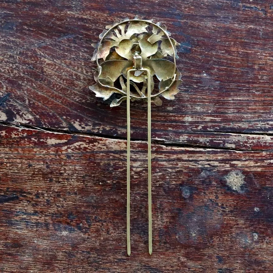 Antique Qing Dynasty Tian-Tsui (點翠) Hair Pin - Extra Large - 1023