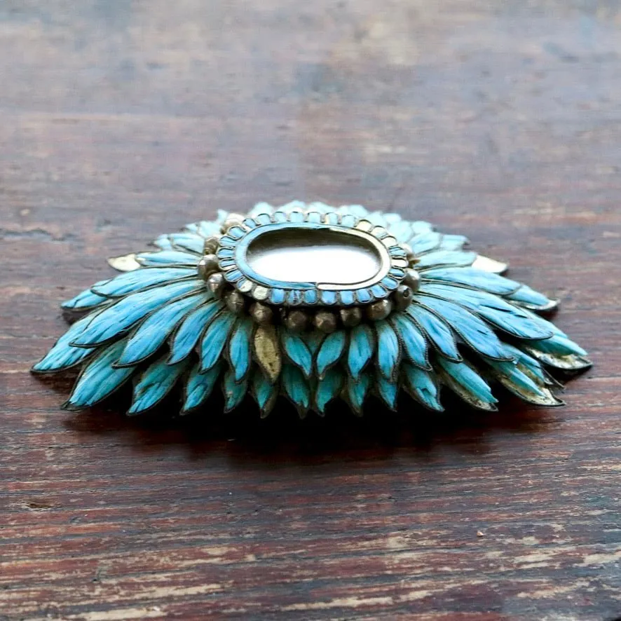 Antique Qing Dynasty Tian-Tsui (點翠) Hair Pin - Extra Large - 1023
