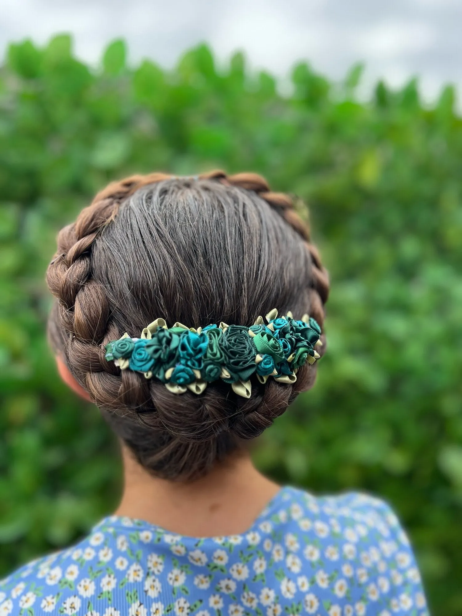 Ballerina Bun Blossoms Angel Pins