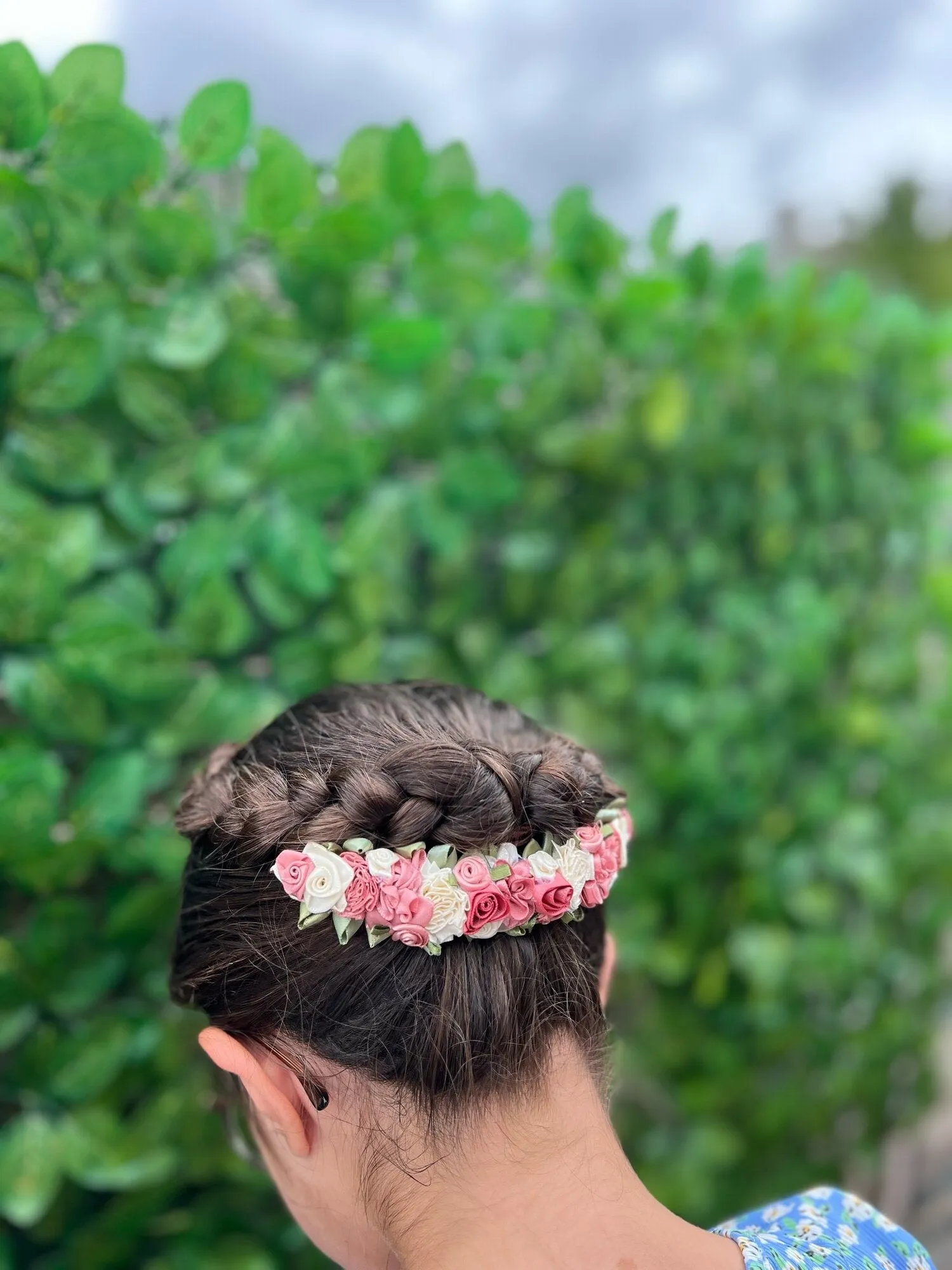 Ballerina Bun Blossoms Angel Pins