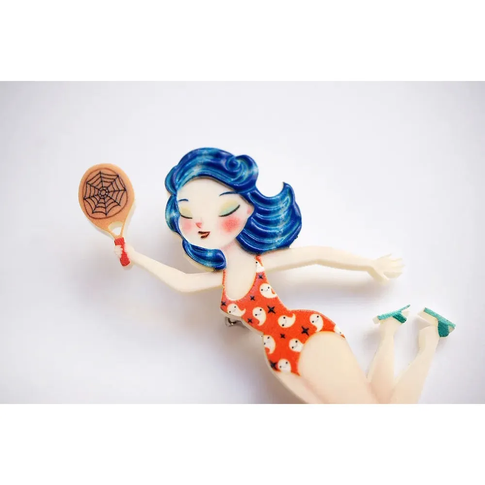 Beach Shovels Brooch by Laliblue