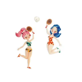 Beach Shovels Brooch by Laliblue