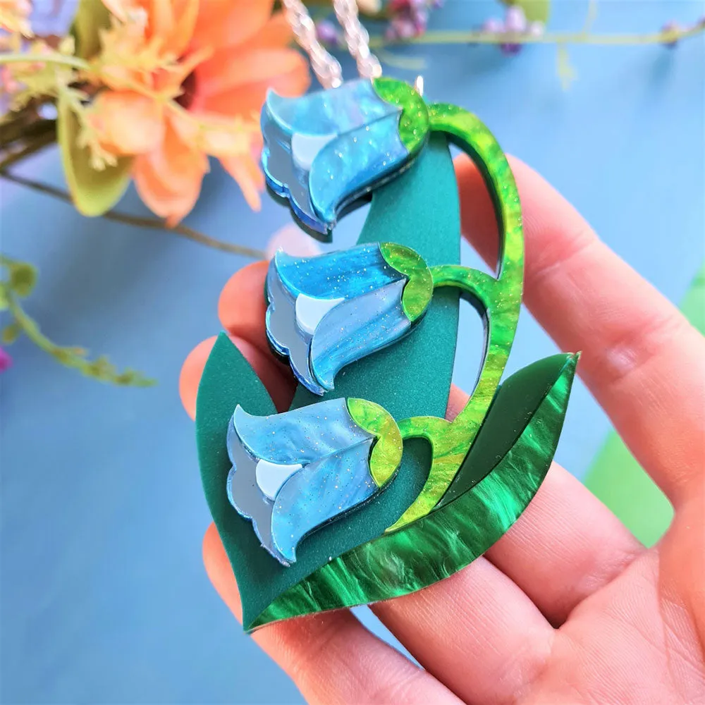 Bluebell Pendant - Pre Order by Cherryloco Jewellery