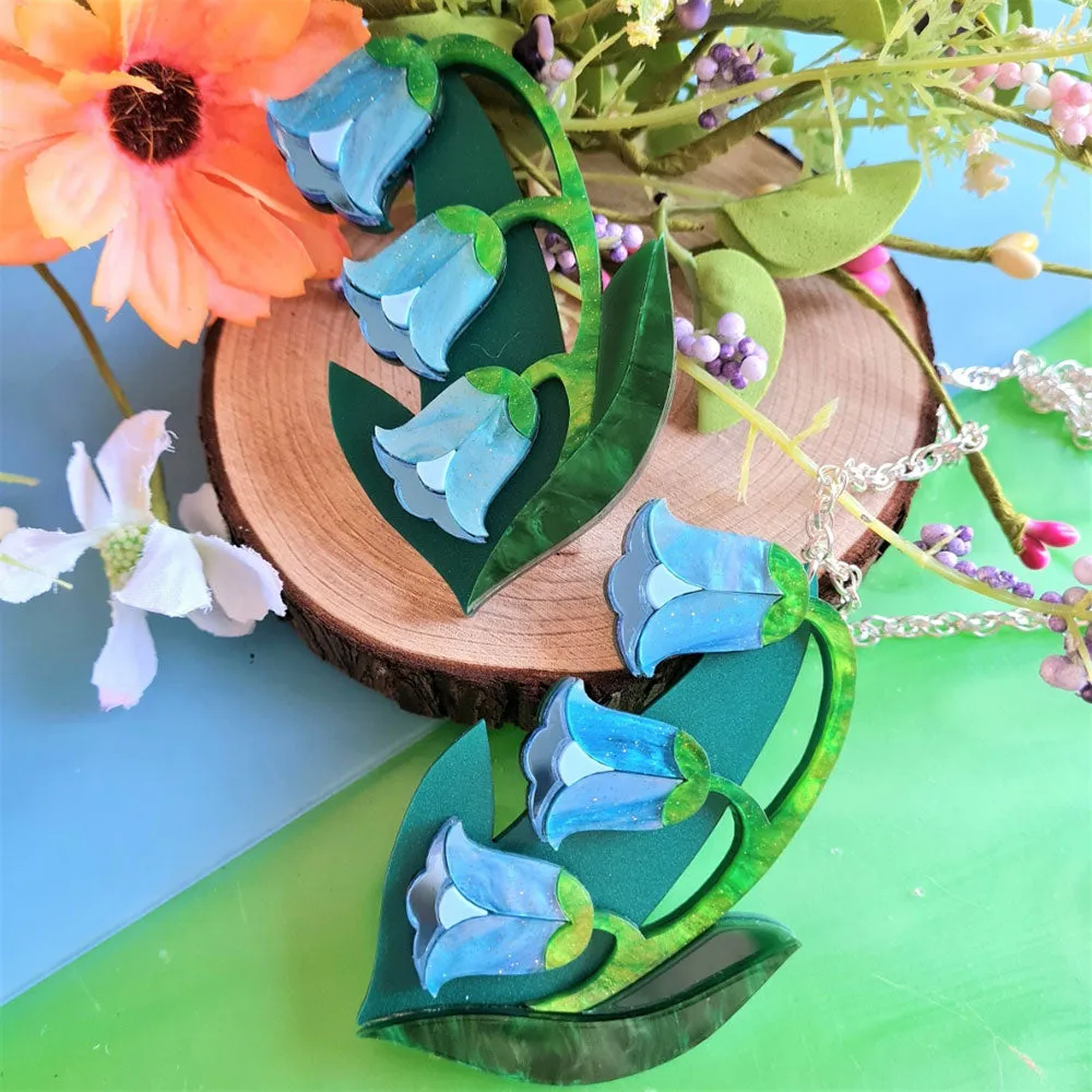 Bluebell Pendant - Pre Order by Cherryloco Jewellery