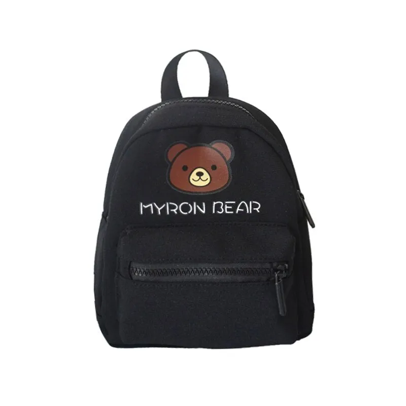 Christmas Gift New Japanese Style Small Backpack Cute Mini Bag Candy Color Canvas Fabric Mobile Phone Bag Suitable For Teenagers Girls Children