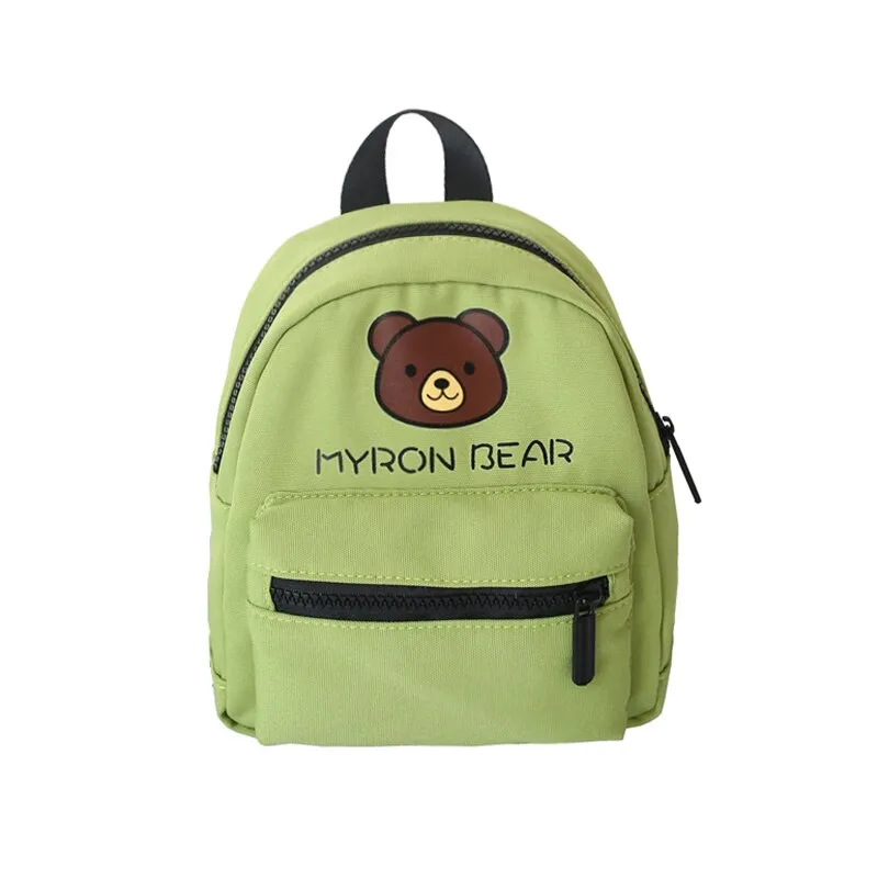 Christmas Gift New Japanese Style Small Backpack Cute Mini Bag Candy Color Canvas Fabric Mobile Phone Bag Suitable For Teenagers Girls Children