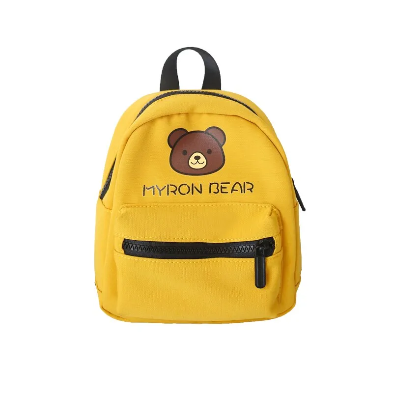 Christmas Gift New Japanese Style Small Backpack Cute Mini Bag Candy Color Canvas Fabric Mobile Phone Bag Suitable For Teenagers Girls Children