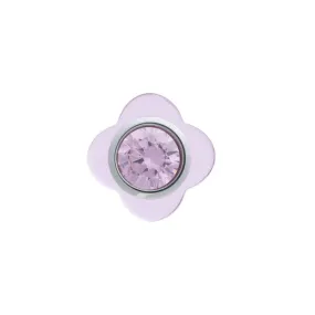 Colour Pop' Pink Flower Lapel Pin