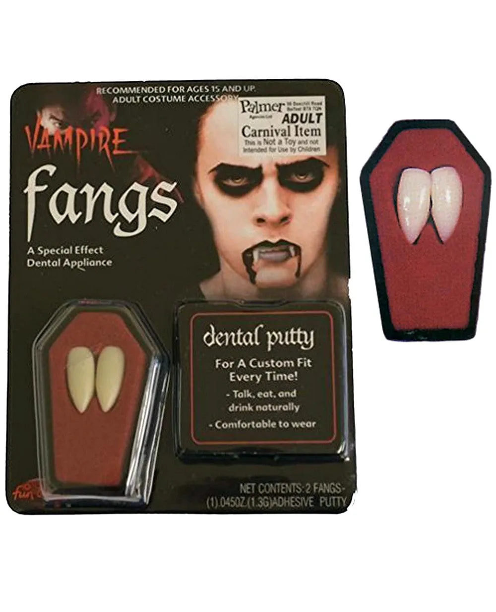 DRACULA FANG CAPS