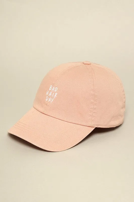 Embroidered Cotton Baseball Cap