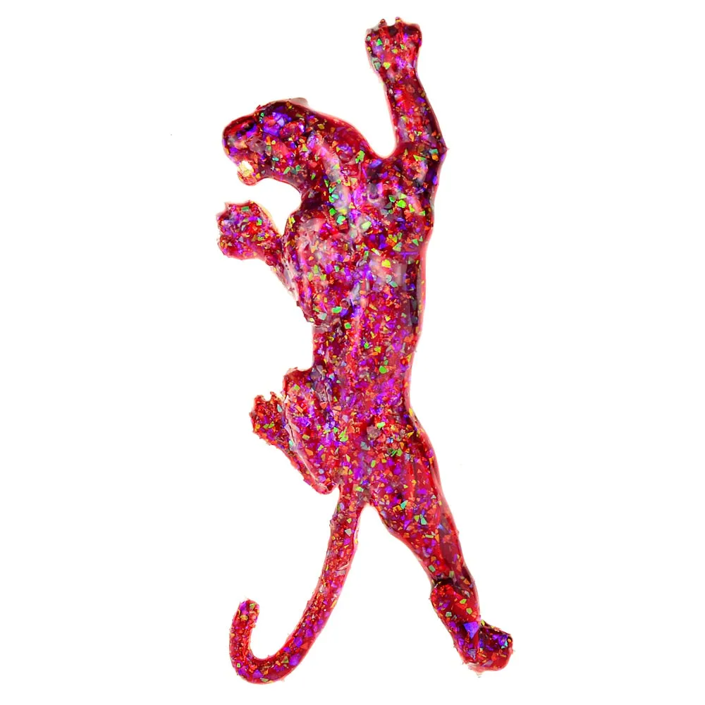 Enamel Leopard Brooch Animal Pin Women And Men Jewelry