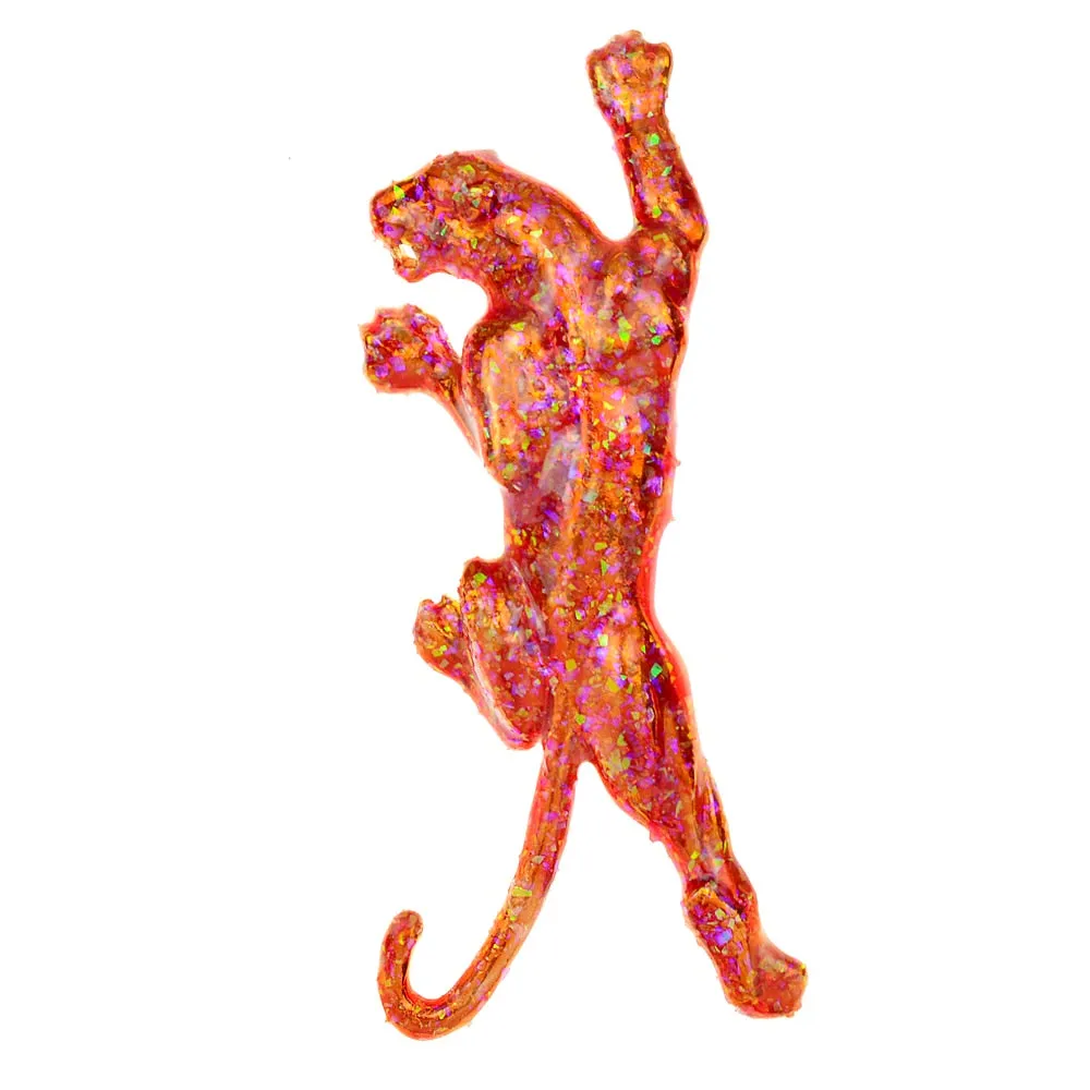Enamel Leopard Brooch Animal Pin Women And Men Jewelry