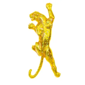 Enamel Leopard Brooch Animal Pin Women And Men Jewelry