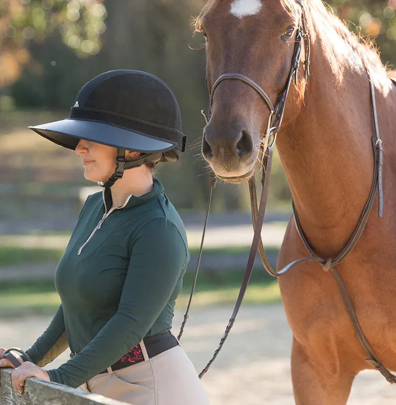 EquiVisor® Sport - 4.5" & 3" Brim - Black