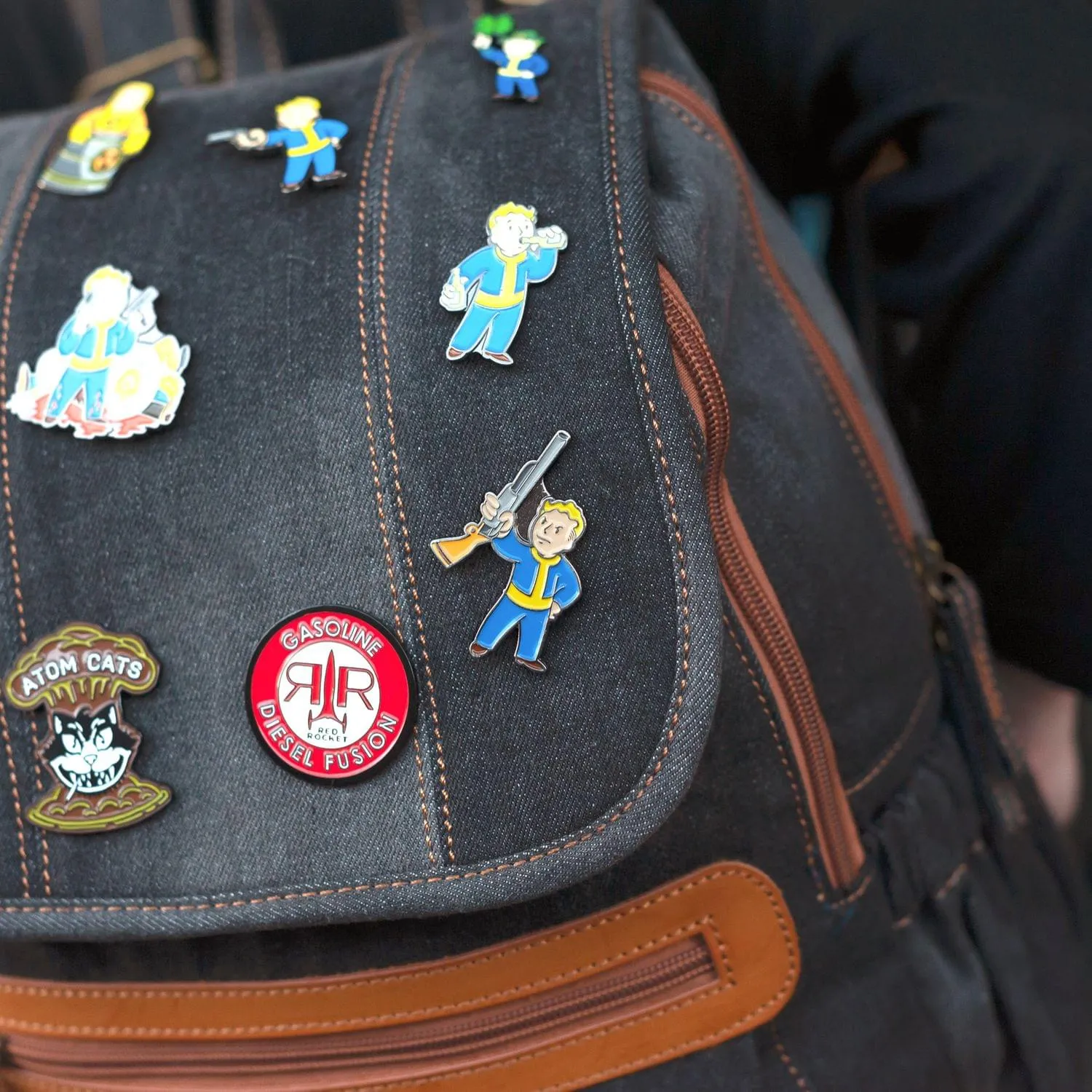 Fallout Basher Perk Pin | Official Fallout Video Series Game Small Enamel Pin