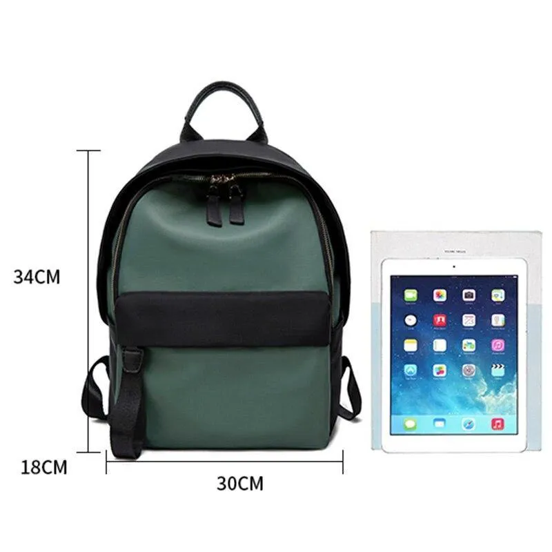 Fashion Women's Backpack Waterproof Nylon High Quality Rucksack Commuters Style Knapsack Girl's School Bags