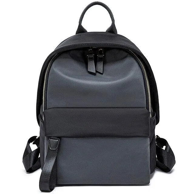 Fashion Women's Backpack Waterproof Nylon High Quality Rucksack Commuters Style Knapsack Girl's School Bags