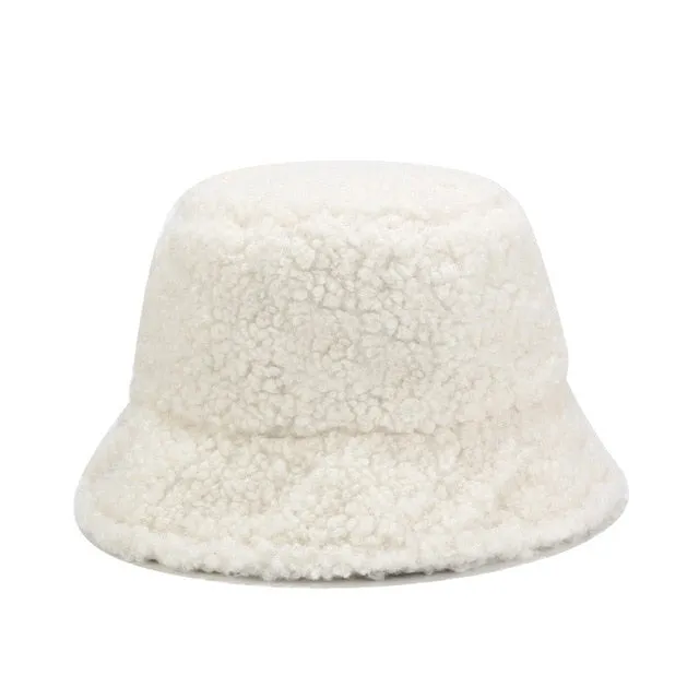 Faux Fur Bucket Hat