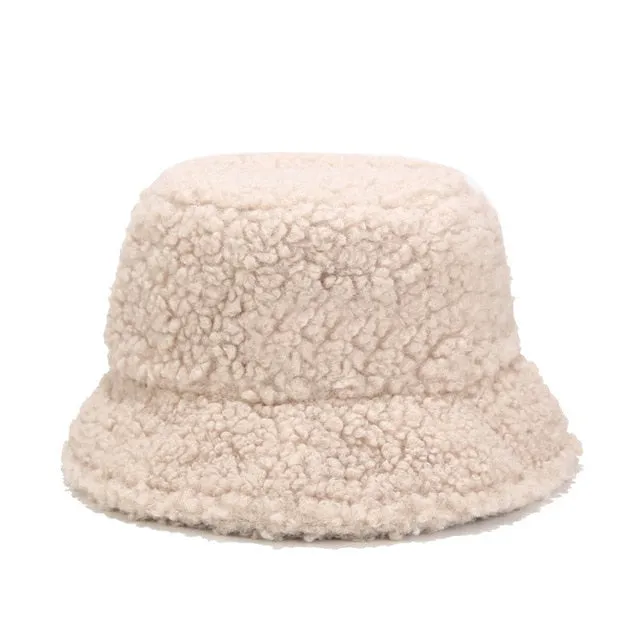 Faux Fur Bucket Hat