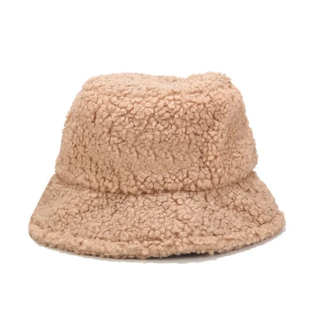 Faux Fur Bucket Hat
