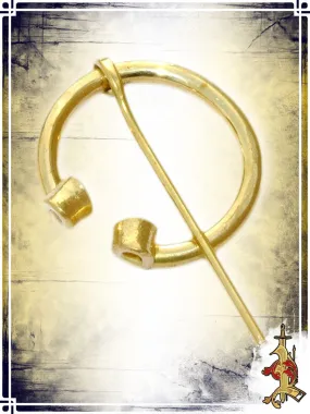 Fibula with Rolled Ends – Brass
