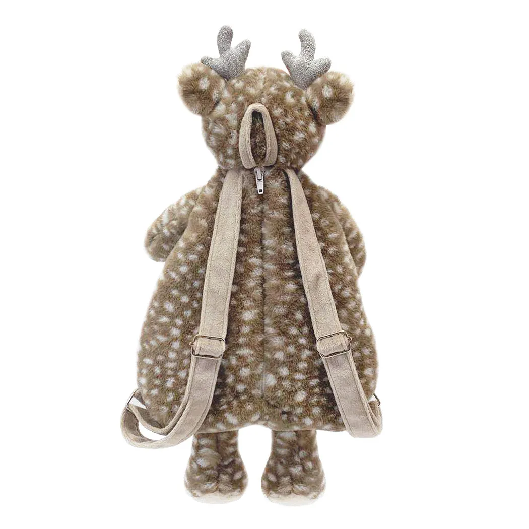 Fiona Fawn Plush Backpack
