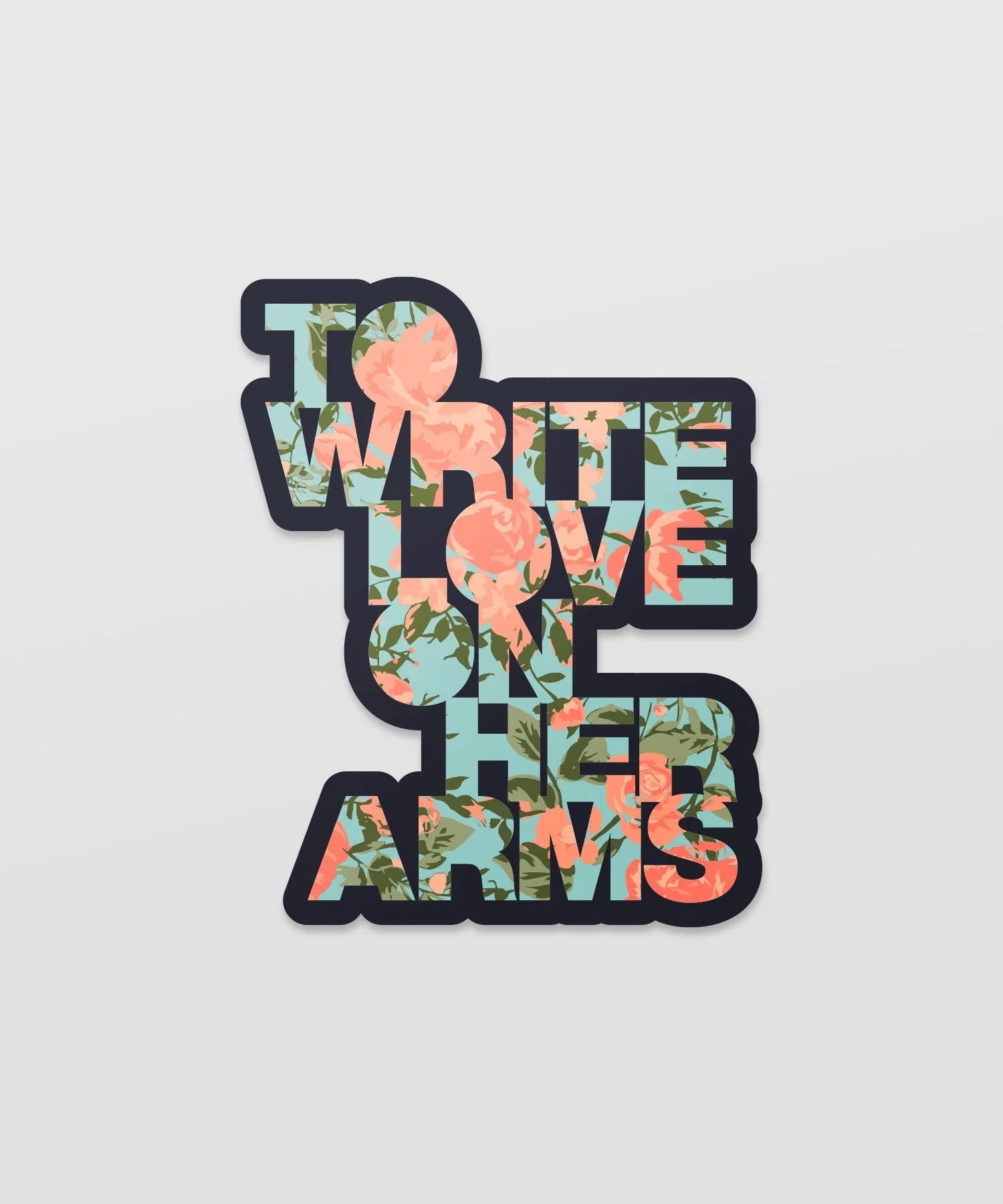 Floral Filled Car Magnet