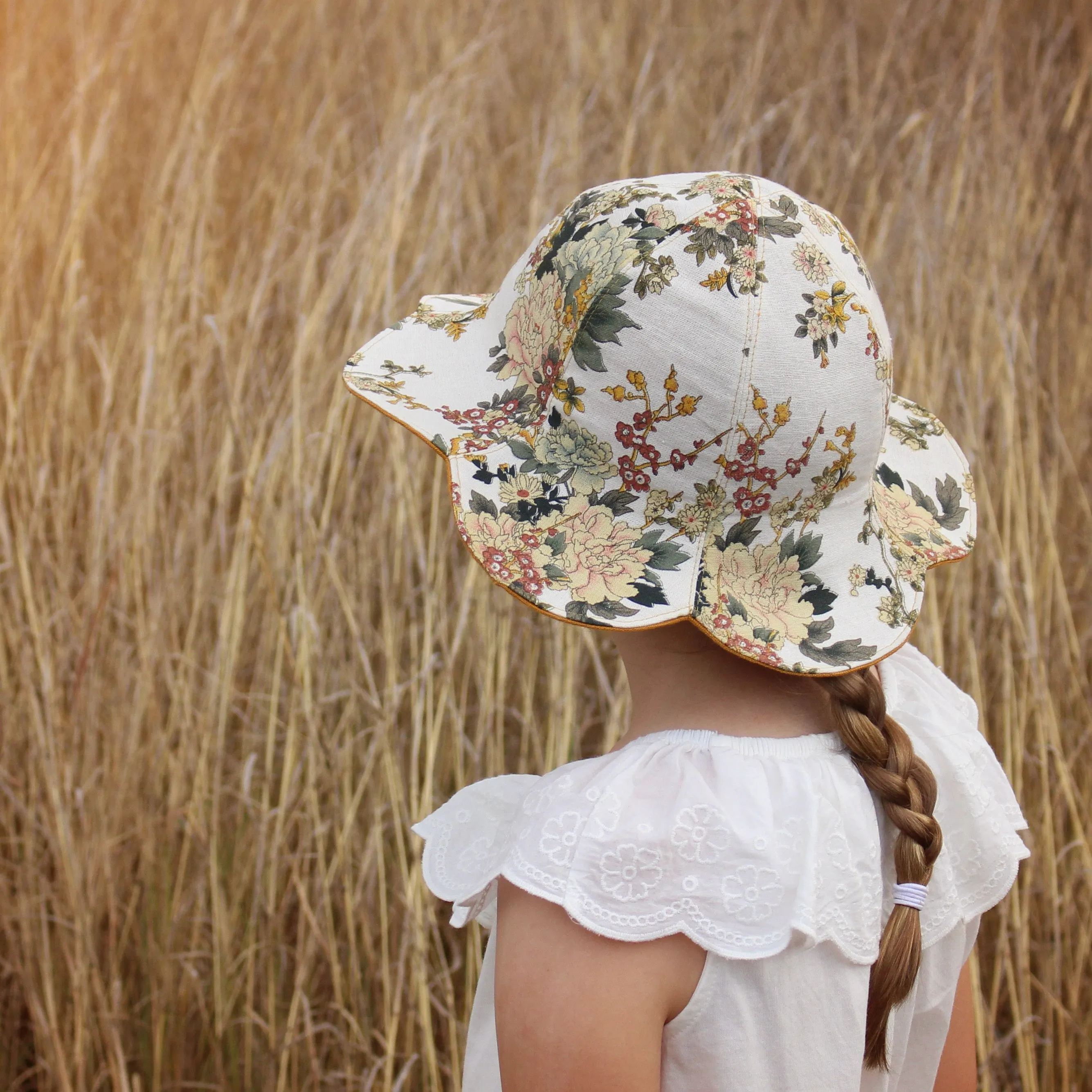 Flower Add-on Sewing Pattern - Baby, Child   Adult ~ for Sunny Hat