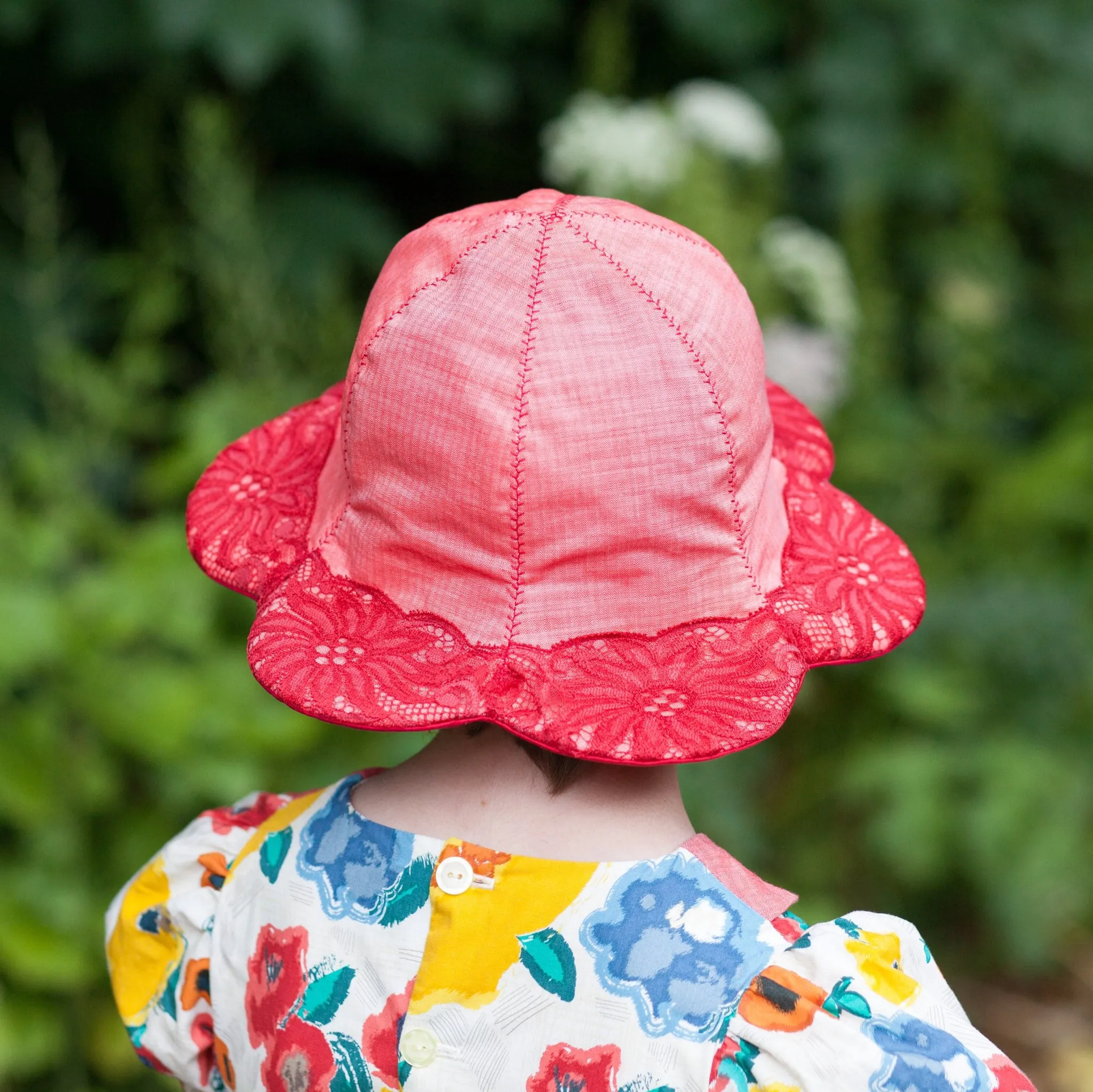 Flower Add-on Sewing Pattern - Baby, Child   Adult ~ for Sunny Hat