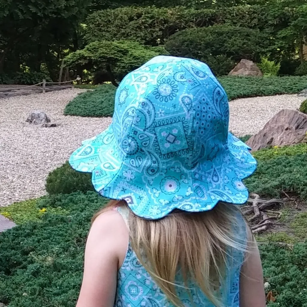 Flower Add-on Sewing Pattern - Baby, Child   Adult ~ for Sunny Hat