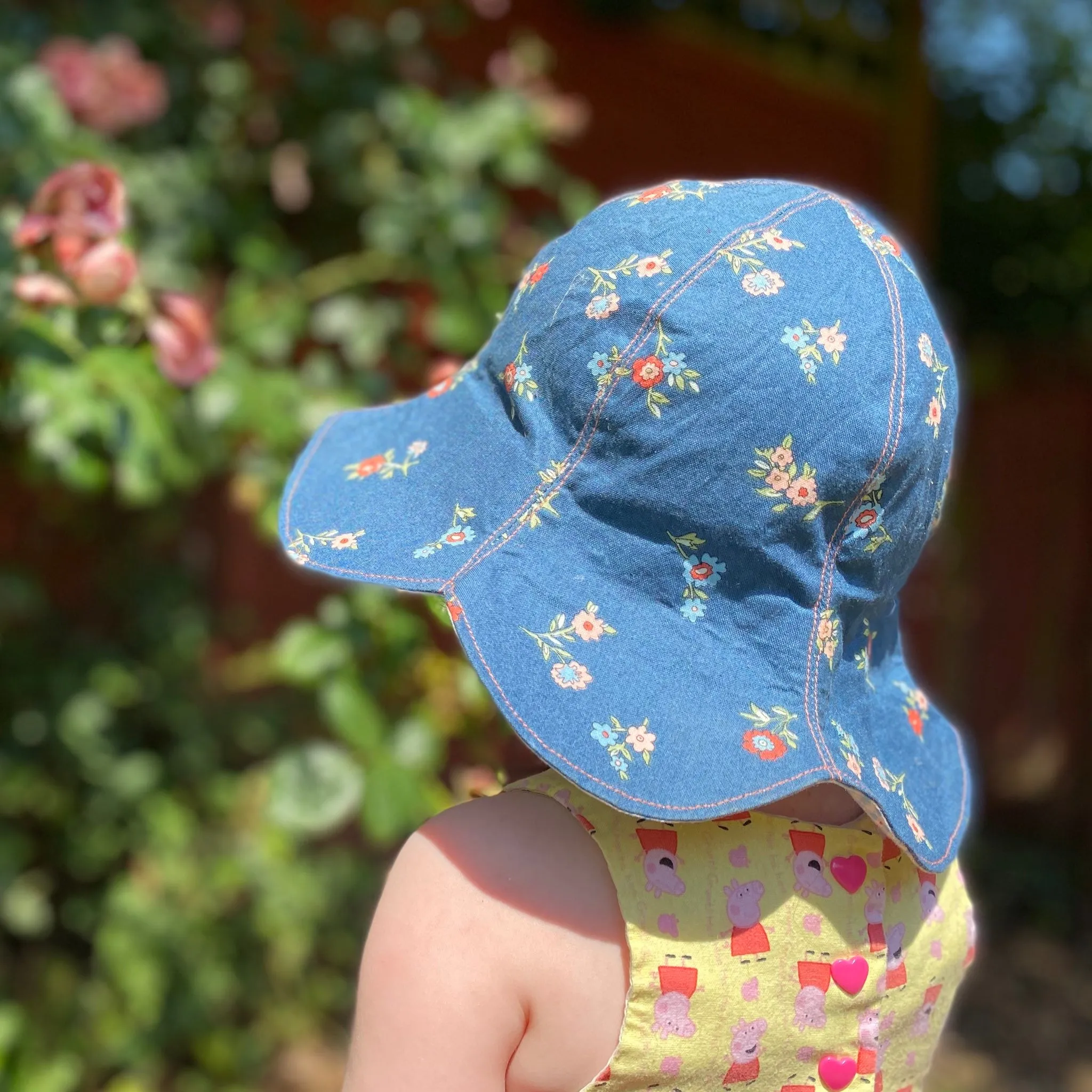 Flower Add-on Sewing Pattern - Baby, Child   Adult ~ for Sunny Hat