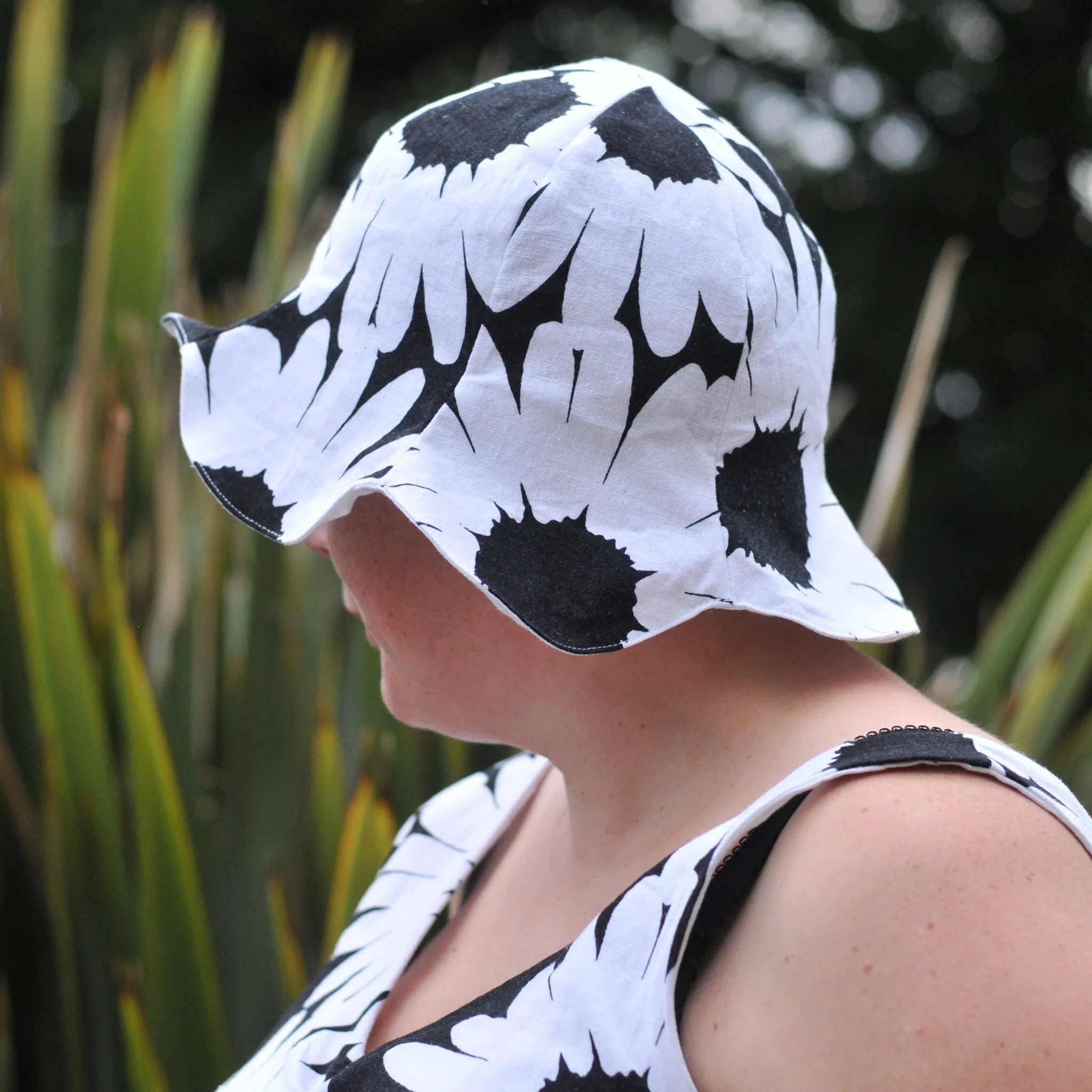 Flower Add-on Sewing Pattern - Baby, Child   Adult ~ for Sunny Hat