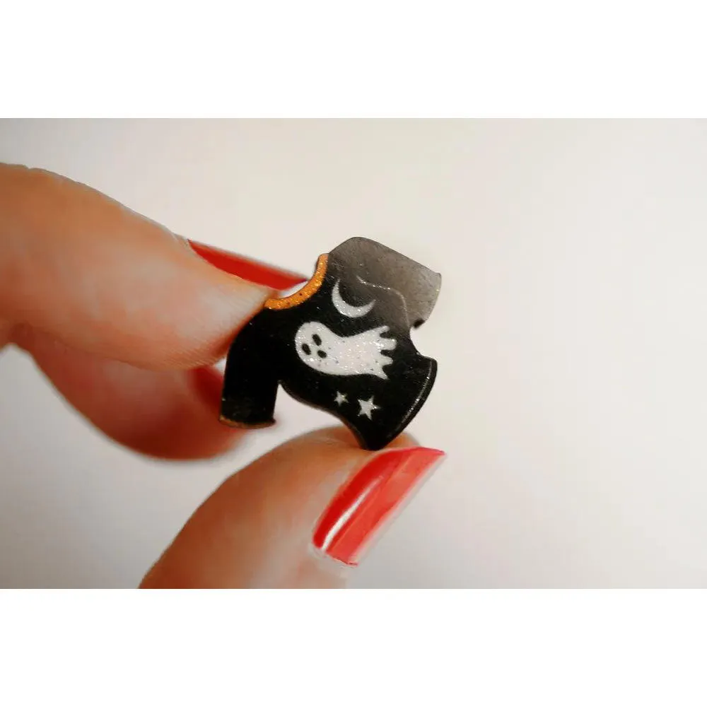 Halloween Ghost Outfit Brooches by Laliblue