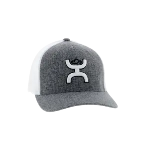 Hooey Men's Cayman Grey White Cap
