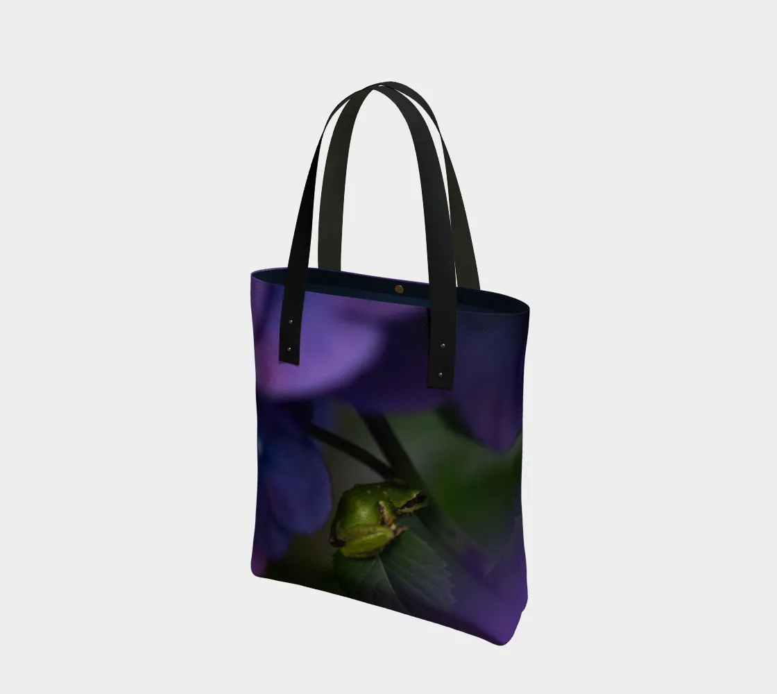 Hydrangea Hideout Urban Tote