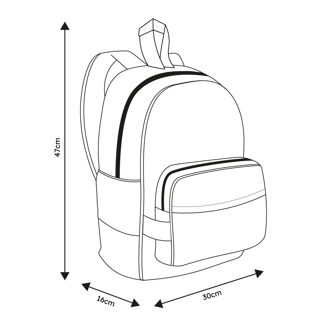 Junior backpack - Aqua Blue