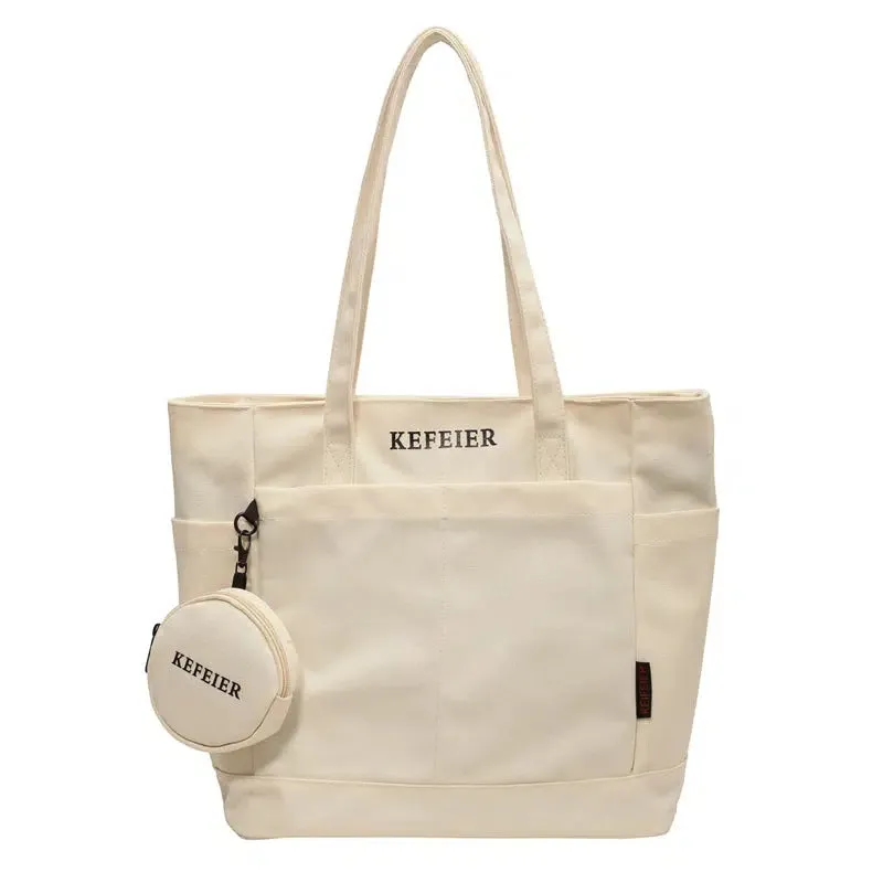 'KEFEIER' Print Tote Bag