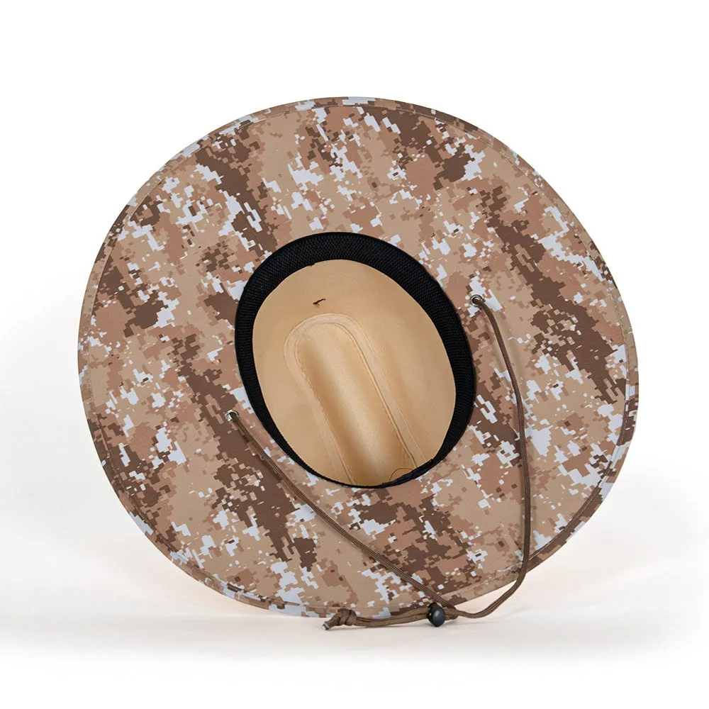 Keys Straw Hat | Desert Digi Camo | Sahara