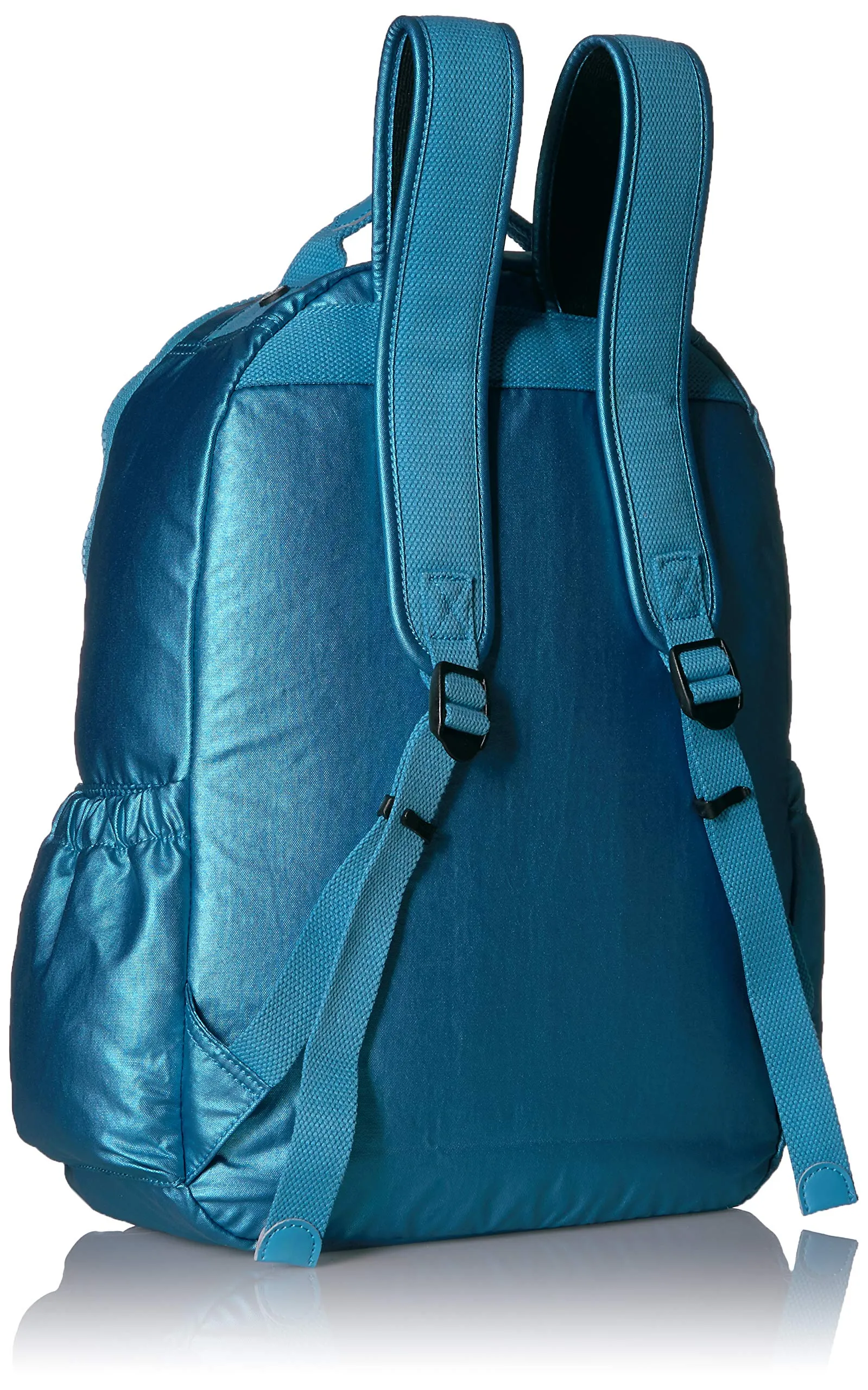 Kipling womens Seoul Go Laptop Backpack, Padded, Adjustable Backpack Straps, Zip Closure, turkish tile metallic, One Size