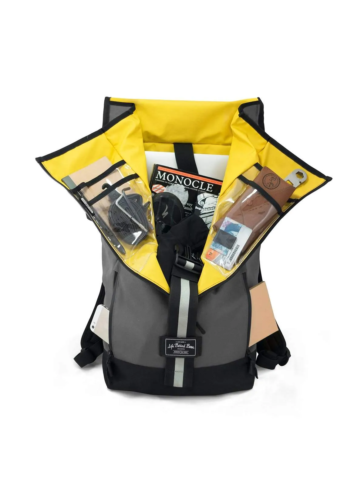 Life Behind Bars The Breakaway 27L Backpack Grey