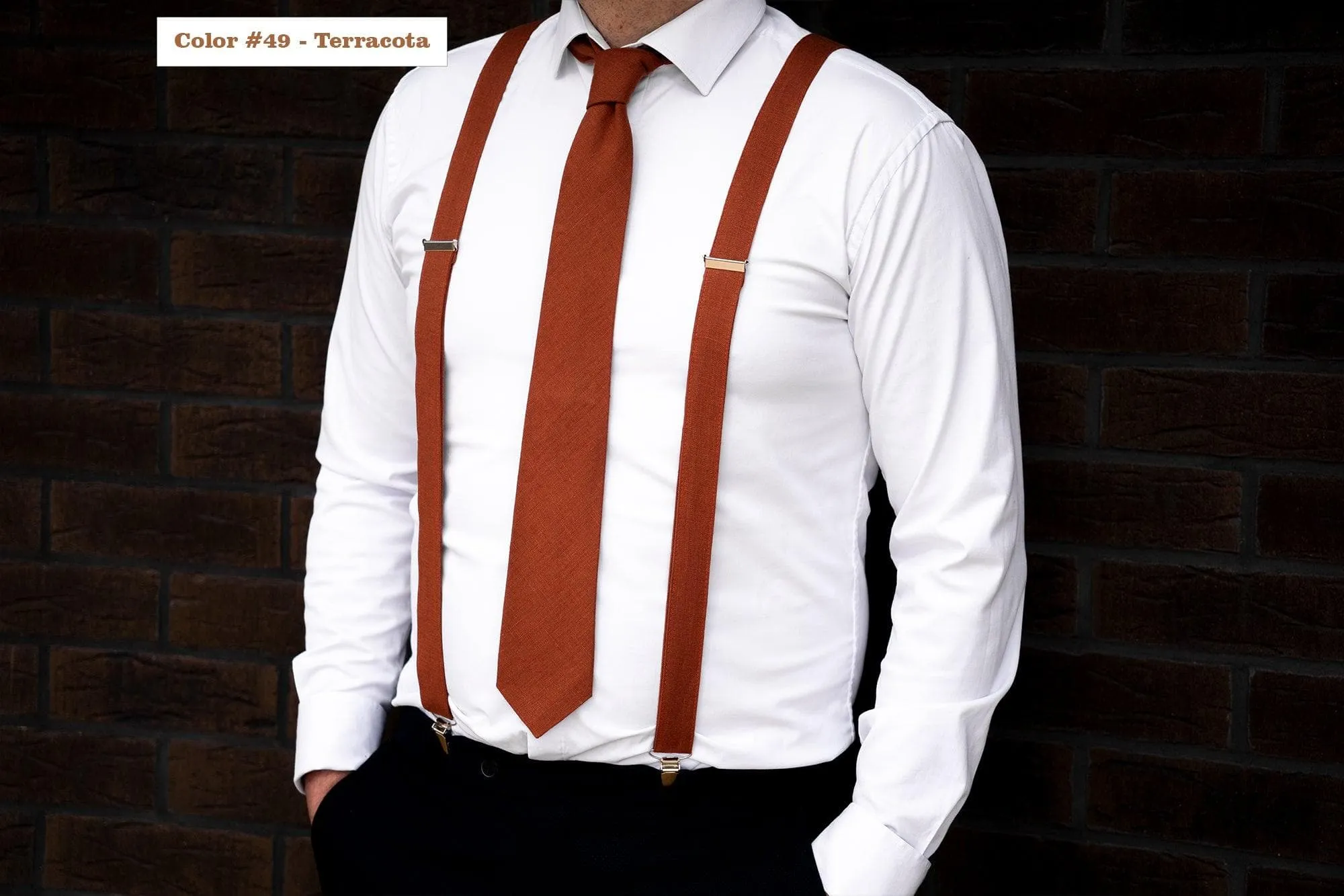 Light Gray Men's Tie for Your Wedding - Classic and Stylish