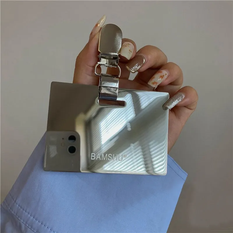 Luxury Fashion Pearl Flower Metal Key Brooch Women Men