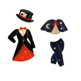 Magic Outfit Brooches by Laliblue