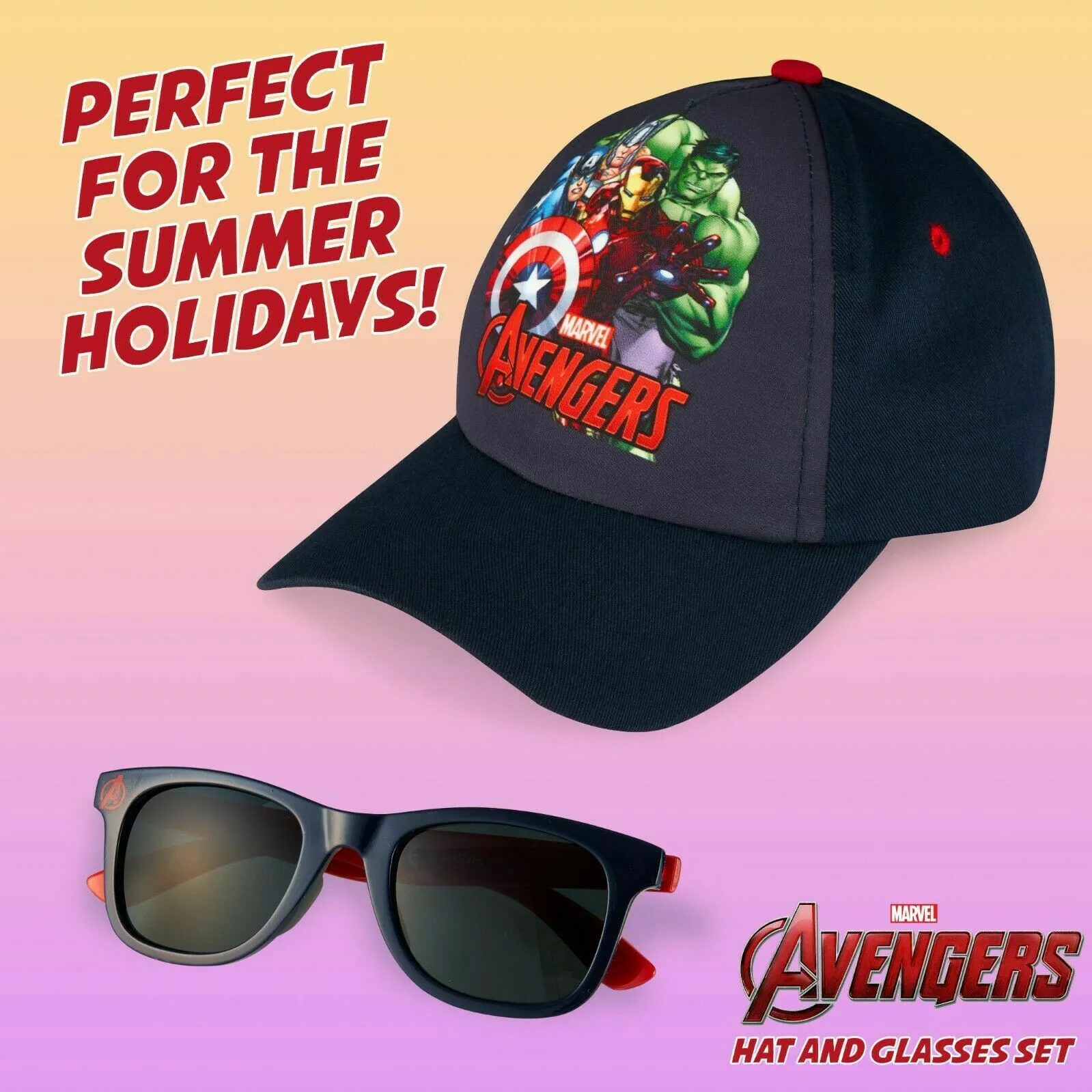 MARVEL Baseball Cap, Spiderman Sunglasses & Boys Caps, Kids Sunglasses & Sun Hat