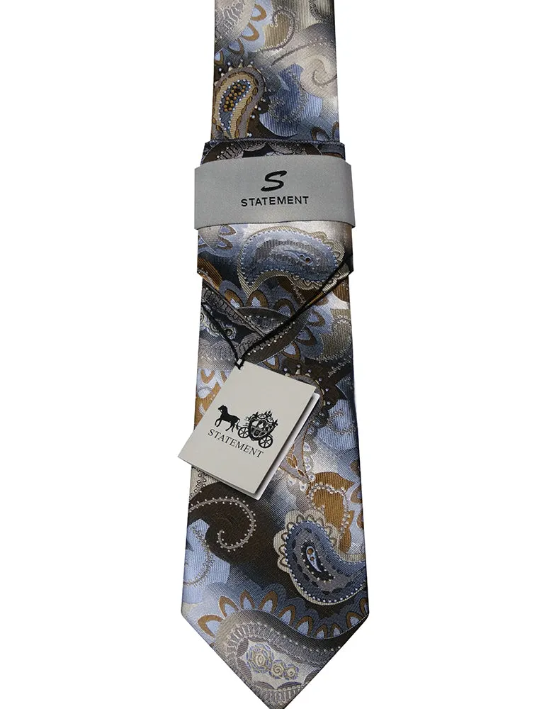 Men's Classic Tie And Handkerchief | T220-2
