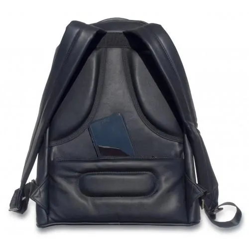 Mint Camo Leather Backpack 43cm (Grey)